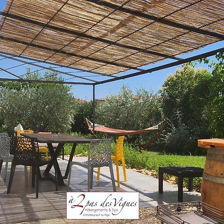 A 2 Pas Des Vignes, Hebergements Et Spa, Maison Numero 6, A Chateauneuf Du Pape Bagian luar foto