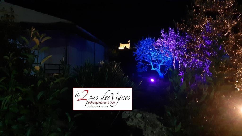 A 2 Pas Des Vignes, Hebergements Et Spa, Maison Numero 6, A Chateauneuf Du Pape Bagian luar foto