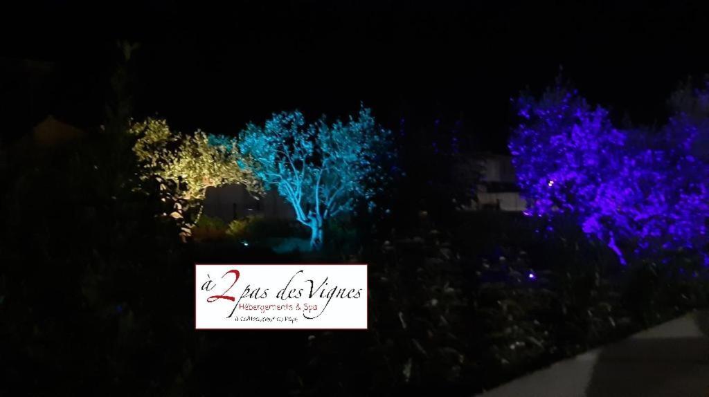 A 2 Pas Des Vignes, Hebergements Et Spa, Maison Numero 6, A Chateauneuf Du Pape Bagian luar foto