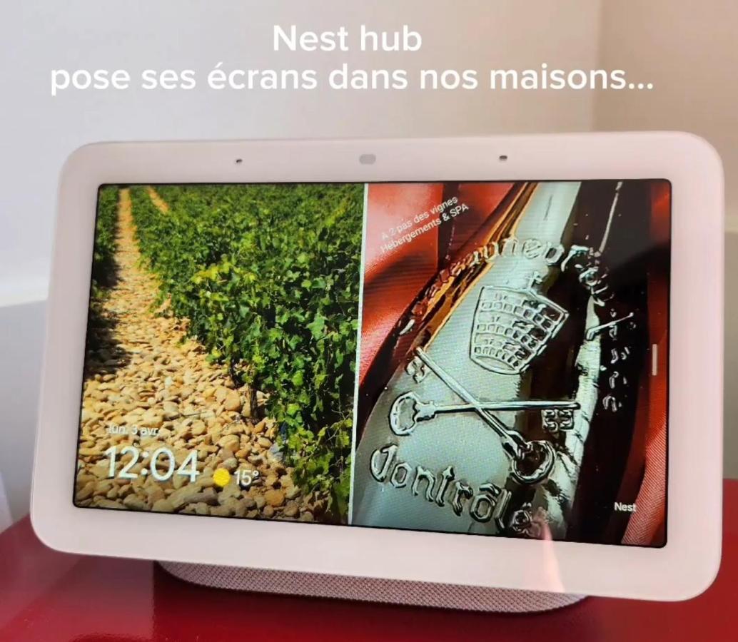 A 2 Pas Des Vignes, Hebergements Et Spa, Maison Numero 6, A Chateauneuf Du Pape Bagian luar foto